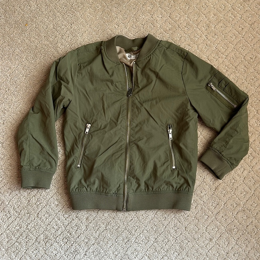 Boys H&M Utility Jacket Size 6-7